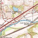 United States Geological Survey Donnelsville, OH (1965, 24000-Scale) digital map