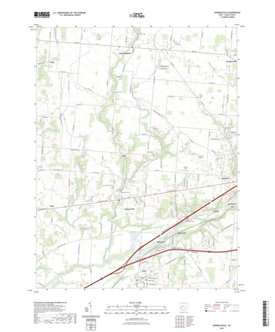 United States Geological Survey Donnelsville, OH (2023, 24000-Scale) digital map