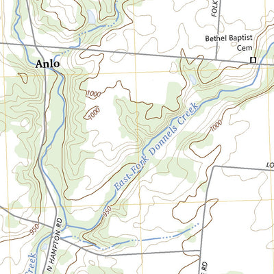 United States Geological Survey Donnelsville, OH (2023, 24000-Scale) digital map