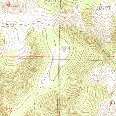 United States Geological Survey Donnybrook, OR (1987, 24000-Scale) digital map