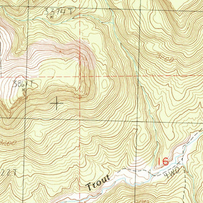 United States Geological Survey Donnybrook, OR (1987, 24000-Scale) digital map