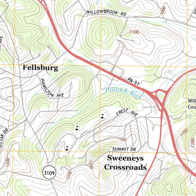 United States Geological Survey Donora, PA (2013, 24000-Scale) digital map