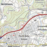 United States Geological Survey Donora, PA (2023, 24000-Scale) digital map