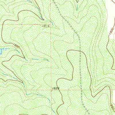 United States Geological Survey Doole SW, TX (1967, 24000-Scale) digital map
