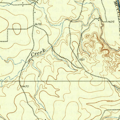 United States Geological Survey Doole, TX (1931, 62500-Scale) digital map