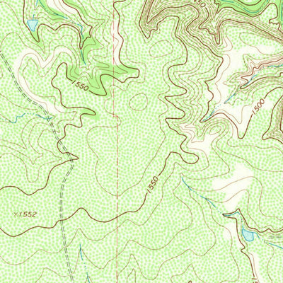 United States Geological Survey Doole, TX (1967, 24000-Scale) digital map
