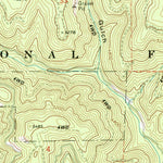 United States Geological Survey Dooley Mountain, OR (1993, 24000-Scale) digital map