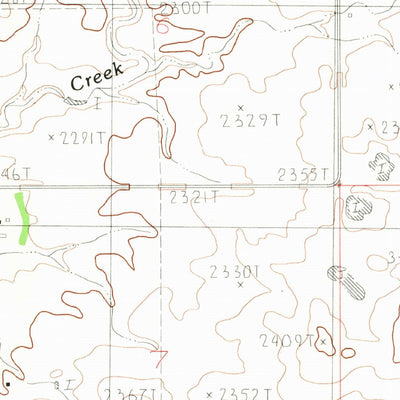 United States Geological Survey Dooley SW, MT (1983, 24000-Scale) digital map