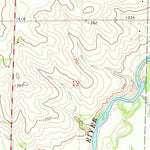 United States Geological Survey Doon, IA (1971, 24000-Scale) digital map