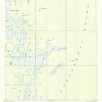 United States Geological Survey Door Point, LA (1949, 31680-Scale) digital map