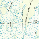 United States Geological Survey Door Point, LA (1949, 31680-Scale) digital map