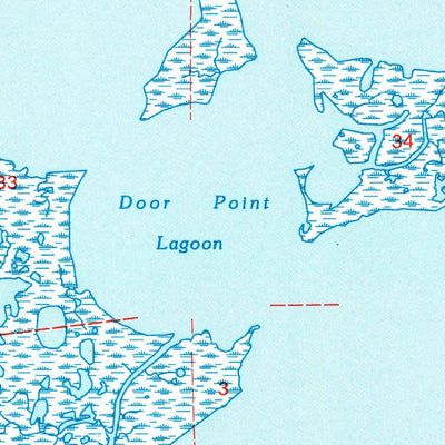 United States Geological Survey Door Point, LA (1994, 24000-Scale) digital map