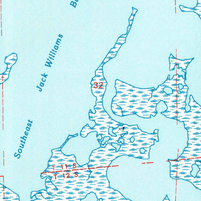 United States Geological Survey Door Point, LA (1994, 24000-Scale) digital map