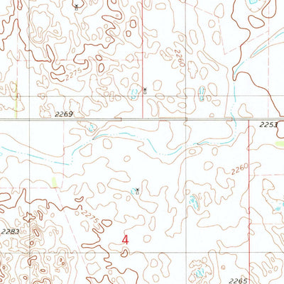 United States Geological Survey Dora Lake, NE (1982, 24000-Scale) digital map