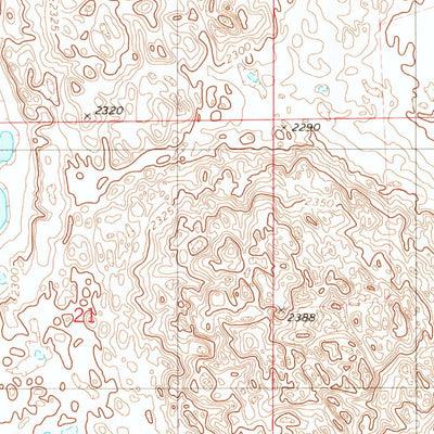 United States Geological Survey Dora Lake, NE (1982, 24000-Scale) digital map