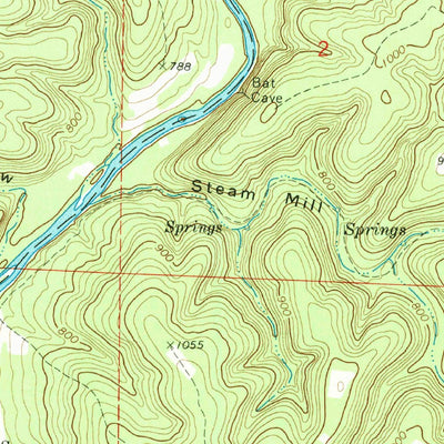 United States Geological Survey Dora, MO (1973, 24000-Scale) digital map