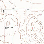 United States Geological Survey Dora NW, NM (1972, 24000-Scale) digital map