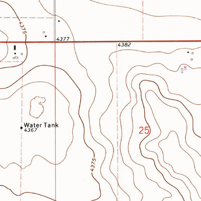 United States Geological Survey Dora NW, NM (1972, 24000-Scale) digital map