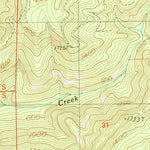 United States Geological Survey Dora, OR (1990, 24000-Scale) digital map