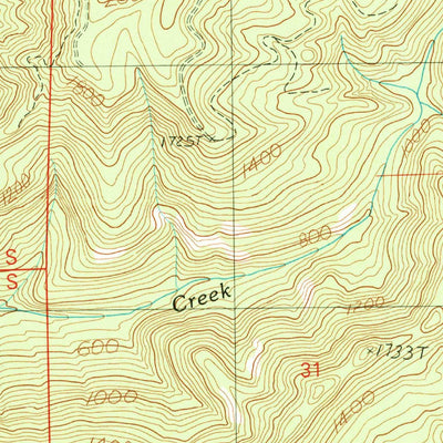 United States Geological Survey Dora, OR (1990, 24000-Scale) digital map