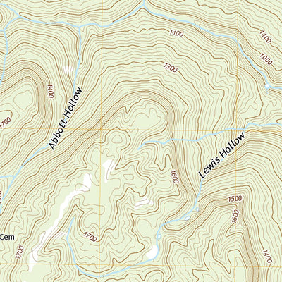 United States Geological Survey Doran Cove, AL (2020, 24000-Scale) digital map