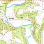 United States Geological Survey Dorchester, IA (1971, 24000-Scale) digital map