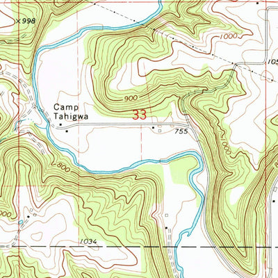 United States Geological Survey Dorchester, IA (1971, 24000-Scale) digital map