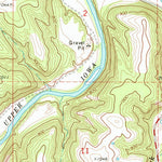 United States Geological Survey Dorchester, IA (1971, 24000-Scale) digital map