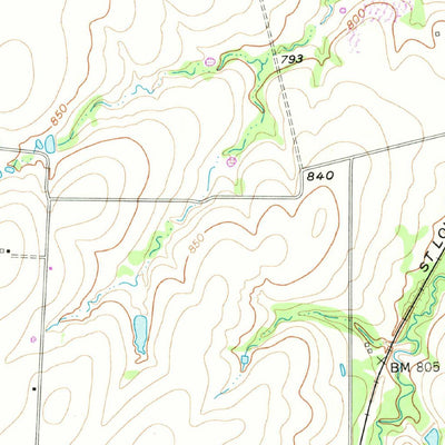 United States Geological Survey Dorchester, TX (1958, 24000-Scale) digital map
