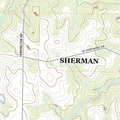 United States Geological Survey Dorchester, TX (2022, 24000-Scale) digital map