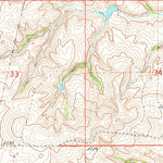 United States Geological Survey Dore, ND-MT (1968, 24000-Scale) digital map