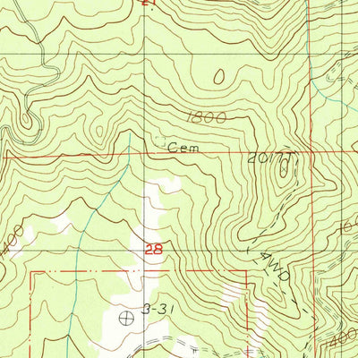 United States Geological Survey Dorena Lake, OR (1986, 24000-Scale) digital map