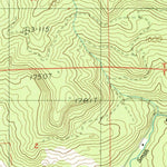 United States Geological Survey Dorena Lake, OR (1986, 24000-Scale) digital map
