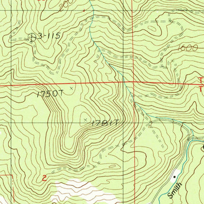 United States Geological Survey Dorena Lake, OR (1986, 24000-Scale) digital map
