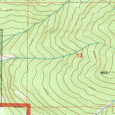 United States Geological Survey Doris Mountain, MT (1994, 24000-Scale) digital map