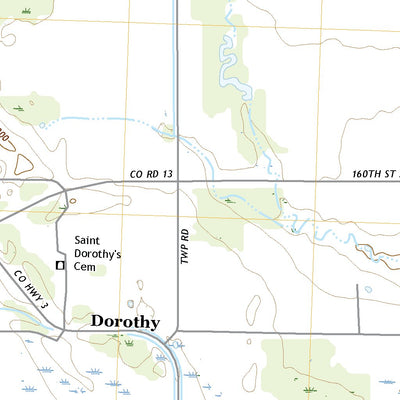 United States Geological Survey Dorothy, MN (2022, 24000-Scale) digital map
