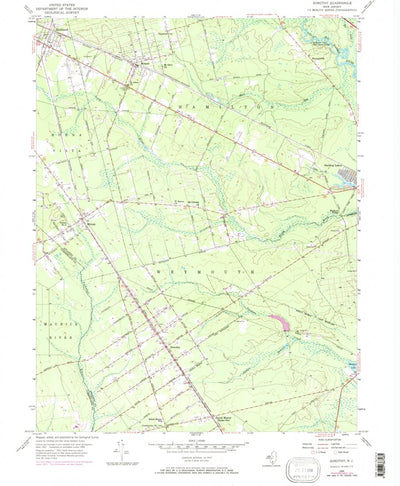 United States Geological Survey Dorothy, NJ (1956, 24000-Scale) digital map