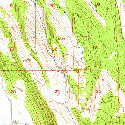 United States Geological Survey Dorris, CA (1950, 62500-Scale) digital map