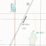 United States Geological Survey Dorris, CA (1985, 24000-Scale) digital map