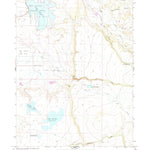 United States Geological Survey Dorris Reservoir, CA (1963, 24000-Scale) digital map