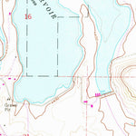 United States Geological Survey Dorris Reservoir, CA (1963, 24000-Scale) digital map