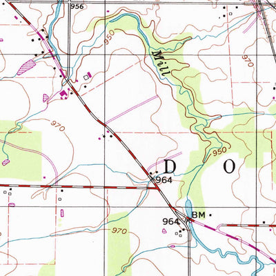 United States Geological Survey Dorset, OH (1994, 24000-Scale) digital map