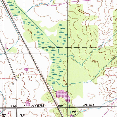 United States Geological Survey Dorset, OH (1994, 24000-Scale) digital map
