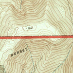 United States Geological Survey Dorset, VT (1997, 24000-Scale) digital map