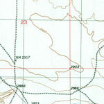 United States Geological Survey Dorsey Butte, ID (1947, 24000-Scale) digital map