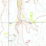 United States Geological Survey Dorsey NW, NE (1950, 24000-Scale) digital map