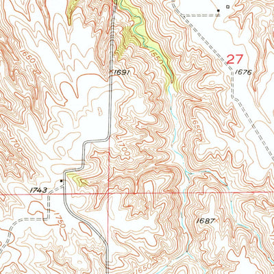 United States Geological Survey Dorsey NW, NE (1950, 24000-Scale) digital map