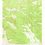 United States Geological Survey Dorsey Ranch, NM (1950, 24000-Scale) digital map