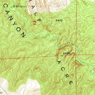 United States Geological Survey Dorsey Ranch, NM (1950, 24000-Scale) digital map