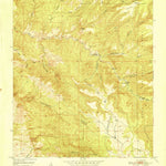United States Geological Survey Dorsey Ranch, NM (1951, 24000-Scale) digital map